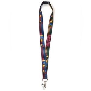 UOAP Universal Studios Orlando Passholder Neon Letters Lanyard